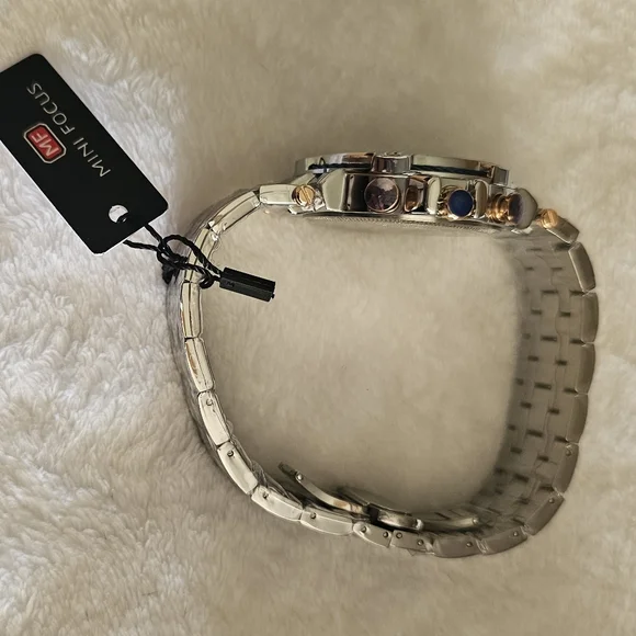 MINI FOCUS Business Men Watch (Chronograph/Waterproof/Luminous/Calendar/24 Hrs) - Picture 2 of 4